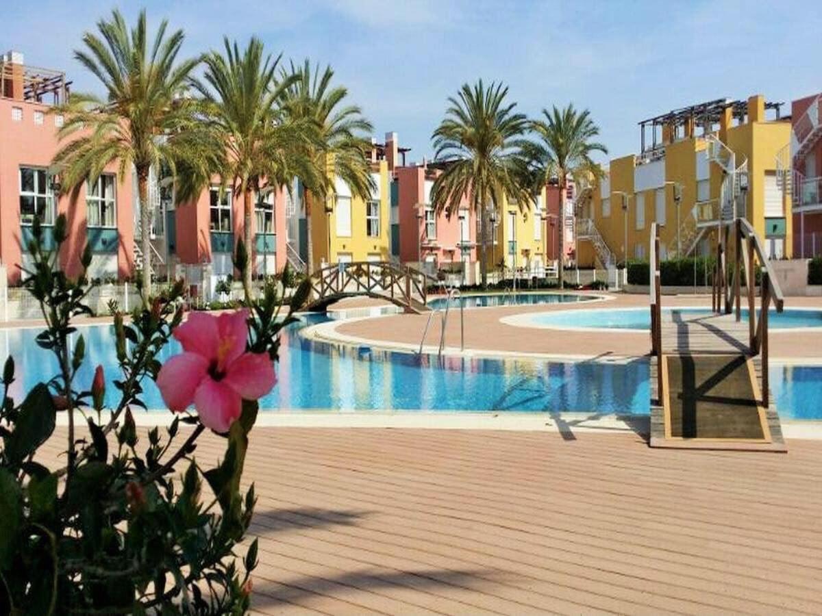 Atico Helena Con Solarium Y Jacuzzi Privado En Laguna Beach Vera Luaran gambar